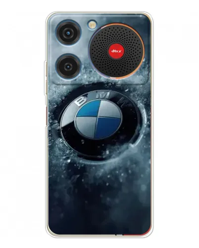 Чехол для ZTE Nubia Music с картинкой «Логотип BMW — лед» Чехол для ZTE Nubia Music с картинкой «Логотип BMW — лед»