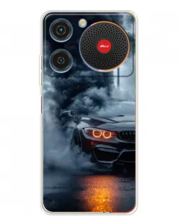Чехол для ZTE Nubia Music с картинкой «BMW M-Power — абстракция»