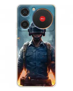 Чехол для ZTE Nubia Music с картинкой «PUBG — реалистичный герой» Чехол для ZTE Nubia Music с картинкой «PUBG — реалистичный герой»
