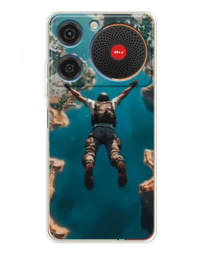 Чехол для ZTE Nubia Music с картинкой «PUBG — свободное падение» Чехол для ZTE Nubia Music с картинкой «PUBG — свободное падение»