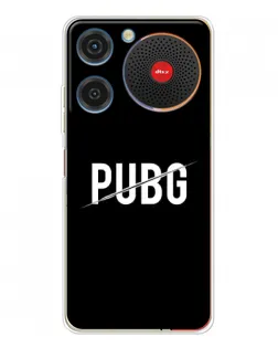 Чехол для ZTE Nubia Music с картинкой «PUBG — белый логотип» Чехол для ZTE Nubia Music с картинкой «PUBG — белый логотип»