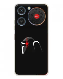 Чехол для ZTE Nubia Music с картинкой «Among Us шлем»