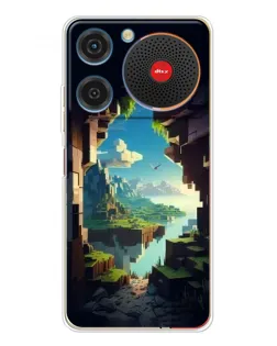 Чехол для ZTE Nubia Music с картинкой «Вид из пещеры» Чехол для ZTE Nubia Music с картинкой «Вид из пещеры»
