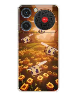 Чехол для ZTE Nubia Music с картинкой «Поле подсолнухов» Чехол для ZTE Nubia Music с картинкой «Поле подсолнухов»