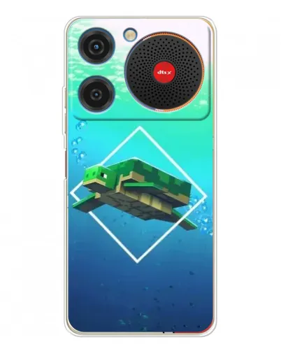 Чехол для ZTE Nubia Music с картинкой «Черепаха Minecraft» Чехол для ZTE Nubia Music с картинкой «Черепаха Minecraft»
