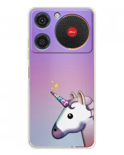 Чехол для ZTE Nubia Music с картинкой «Единорог градиент» Чехол для ZTE Nubia Music с картинкой «Единорог градиент»