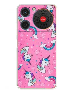Чехол для ZTE Nubia Music с картинкой «Unicorn паттерн розовый» Чехол для ZTE Nubia Music с картинкой «Unicorn паттерн розовый»
