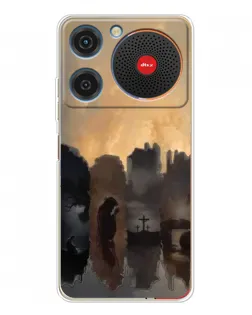 Чехол для ZTE Nubia Music с картинкой «Дорога к вере»