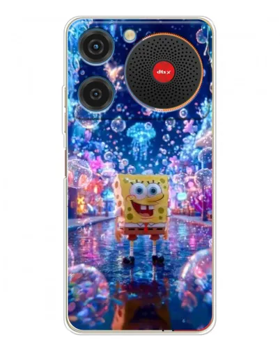 Чехол для ZTE Nubia Music с картинкой «Неоновый океан» Чехол для ZTE Nubia Music с картинкой «Неоновый океан»