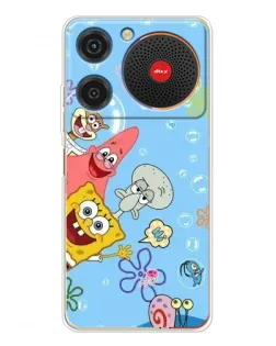 Чехол для ZTE Nubia Music с картинкой «Веселые пузырьки» Чехол для ZTE Nubia Music с картинкой «Веселые пузырьки»