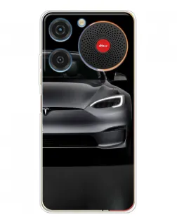 Чехол для ZTE Nubia Music с картинкой «Tesla Model S Look»