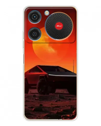 Чехол для ZTE Nubia Music с картинкой «Cybertruck на Марсе» Чехол для ZTE Nubia Music с картинкой «Cybertruck на Марсе»
