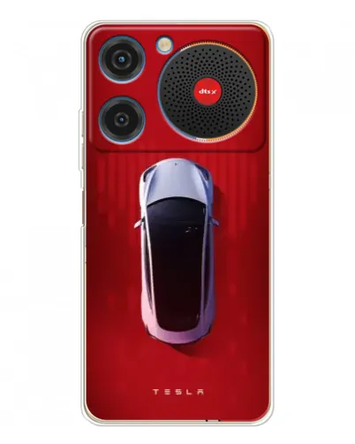Чехол для ZTE Nubia Music с картинкой «Tesla Top View» Чехол для ZTE Nubia Music с картинкой «Tesla Top View»