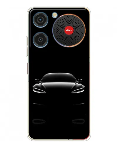 Чехол для ZTE Nubia Music с картинкой «Силуэт Tesla Night» Чехол для ZTE Nubia Music с картинкой «Силуэт Tesla Night»