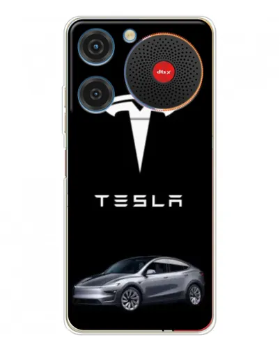 Чехол для ZTE Nubia Music с картинкой «Tesla Model Y» Чехол для ZTE Nubia Music с картинкой «Tesla Model Y»