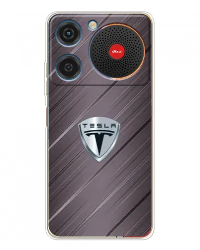 Чехол для ZTE Nubia Music с картинкой «Металлическая текстура Tesla» Чехол для ZTE Nubia Music с картинкой «Металлическая текстура Tesla»