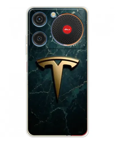 Чехол для ZTE Nubia Music с картинкой «Мраморная Tesla Gold» Чехол для ZTE Nubia Music с картинкой «Мраморная Tesla Gold»