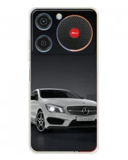 Чехол для ZTE Nubia Music с картинкой «Mercedes AMG GT Silver»