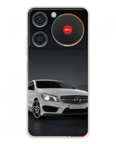 Чехол для ZTE Nubia Music с картинкой «Mercedes AMG GT Silver»