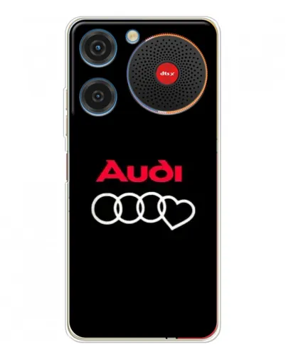 Чехол для ZTE Nubia Music с картинкой «Логотип Audi Heart» Чехол для ZTE Nubia Music с картинкой «Логотип Audi Heart»
