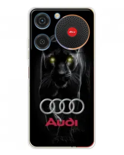Чехол для ZTE Nubia Music с картинкой «Пантера и Audi» Чехол для ZTE Nubia Music с картинкой «Пантера и Audi»