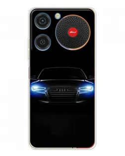 Чехол для ZTE Nubia Music с картинкой «Audi в неоне» Чехол для ZTE Nubia Music с картинкой «Audi в неоне»