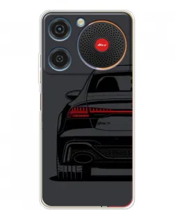 Чехол для ZTE Nubia Music с картинкой «Задняя часть Audi — арт» Чехол для ZTE Nubia Music с картинкой «Задняя часть Audi — арт»
