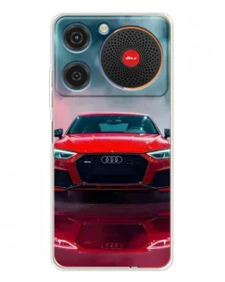 Чехол для ZTE Nubia Music с картинкой «Audi RS — красный стиль» Чехол для ZTE Nubia Music с картинкой «Audi RS — красный стиль»