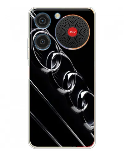 Чехол для ZTE Nubia Music с картинкой «Audi — абстрактные кольца» Чехол для ZTE Nubia Music с картинкой «Audi — абстрактные кольца»