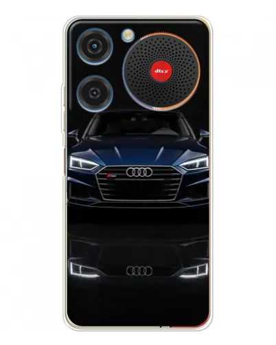 Чехол для ZTE Nubia Music с картинкой «Audi — ночное отражение» Чехол для ZTE Nubia Music с картинкой «Audi — ночное отражение»