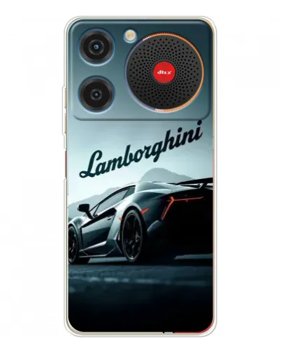 Чехол для ZTE Nubia Music с картинкой «Классическая надпись Lamborghini» Чехол для ZTE Nubia Music с картинкой «Классическая надпись Lamborghini»