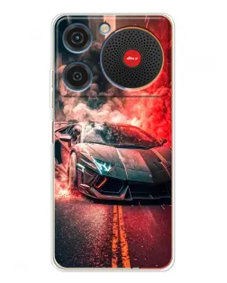 Чехол для ZTE Nubia Music с картинкой «Lamborghini красный дым» Чехол для ZTE Nubia Music с картинкой «Lamborghini красный дым»