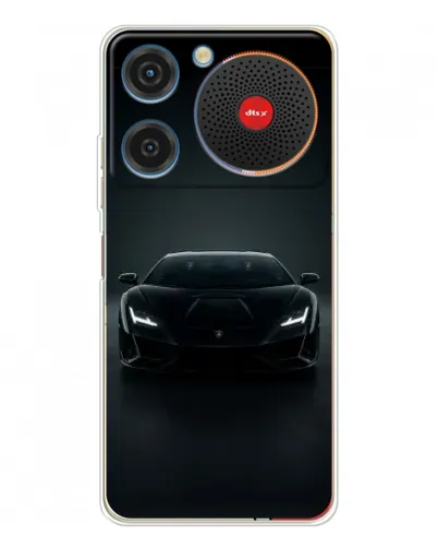 Чехол для ZTE Nubia Music с картинкой «Черный Lamborghini Aventador» Чехол для ZTE Nubia Music с картинкой «Черный Lamborghini Aventador»
