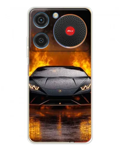 Чехол для ZTE Nubia Music с картинкой «Lamborghini в огне» Чехол для ZTE Nubia Music с картинкой «Lamborghini в огне»