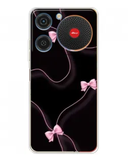 Чехол для ZTE Nubia Music с картинкой «Розовые ленты» Чехол для ZTE Nubia Music с картинкой «Розовые ленты»