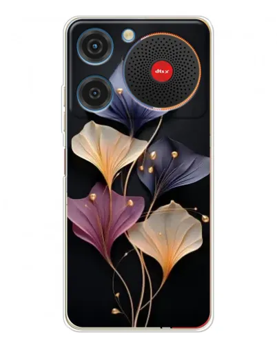 Чехол для ZTE Nubia Music с картинкой «Лиловые цветы грации» Чехол для ZTE Nubia Music с картинкой «Лиловые цветы грации»