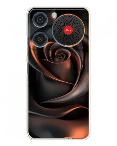 Чехол для ZTE Nubia Music с картинкой «Шелковая черная роза» Чехол для ZTE Nubia Music с картинкой «Шелковая черная роза»