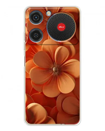 Чехол для ZTE Nubia Music с картинкой «Оранжевый макро цветок» Чехол для ZTE Nubia Music с картинкой «Оранжевый макро цветок»
