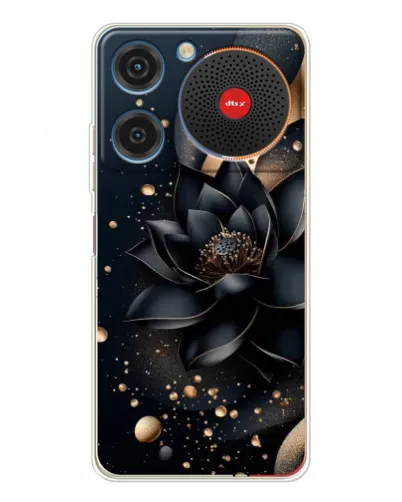 Чехол для ZTE Nubia Music с картинкой «Черный лотос» Чехол для ZTE Nubia Music с картинкой «Черный лотос»