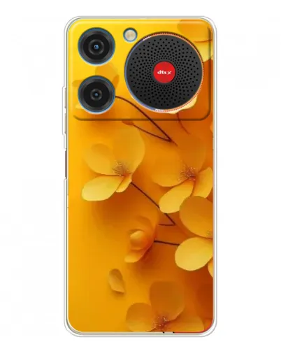 Чехол для ZTE Nubia Music с картинкой «Золотые лепестки» Чехол для ZTE Nubia Music с картинкой «Золотые лепестки»