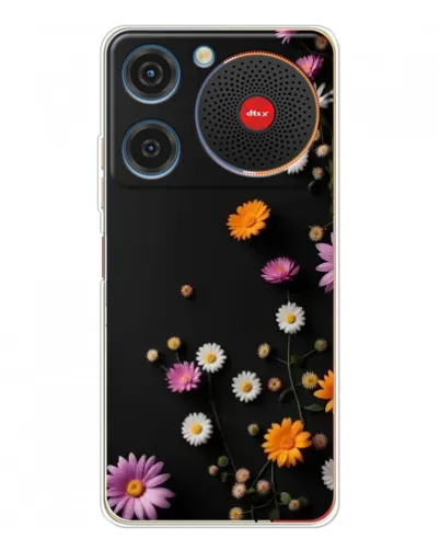Чехол для ZTE Nubia Music с картинкой «Цветочная композиция» Чехол для ZTE Nubia Music с картинкой «Цветочная композиция»