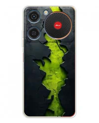 Чехол для ZTE Nubia Music с картинкой «Салатовый разлом скалы» Чехол для ZTE Nubia Music с картинкой «Салатовый разлом скалы»