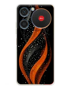 Чехол для ZTE Nubia Music с картинкой «Огненная звездная волна»