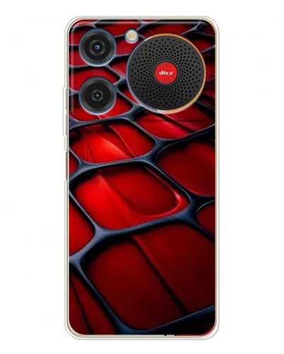 Чехол для ZTE Nubia Music с картинкой «Красная глянцевая сетка» Чехол для ZTE Nubia Music с картинкой «Красная глянцевая сетка»