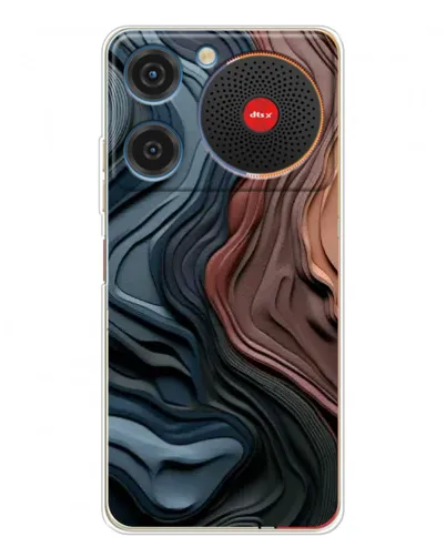 Чехол для ZTE Nubia Music с картинкой «Цветные волны каньона» Чехол для ZTE Nubia Music с картинкой «Цветные волны каньона»
