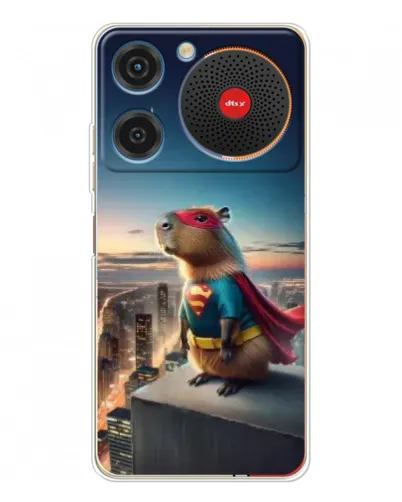 Чехол для ZTE Nubia Music с картинкой «Капи-мен супергерой» Чехол для ZTE Nubia Music с картинкой «Капи-мен супергерой»