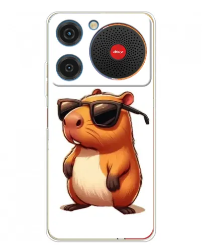 Чехол для ZTE Nubia Music с картинкой «Капибара в очках» Чехол для ZTE Nubia Music с картинкой «Капибара в очках»