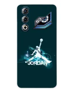 Чехол для ZTE Nubia Neo 3 GT с картинкой «Jordan Blue Fire» Чехол для ZTE Nubia Neo 3 GT с картинкой «Jordan Blue Fire»