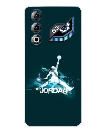 Чехол для ZTE Nubia Neo 3 GT с картинкой «Jordan Blue Fire» Чехол для ZTE Nubia Neo 3 GT с картинкой «Jordan Blue Fire»