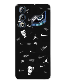 Чехол для ZTE Nubia Neo 3 GT с картинкой «Nike Black Pattern» Чехол для ZTE Nubia Neo 3 GT с картинкой «Nike Black Pattern»